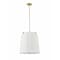 Z-Lite Weston Pendant, 5-Light, 18 In.W x 18 In.H, Modern Gold/Cream 3502P18-MGLD - alternate 3